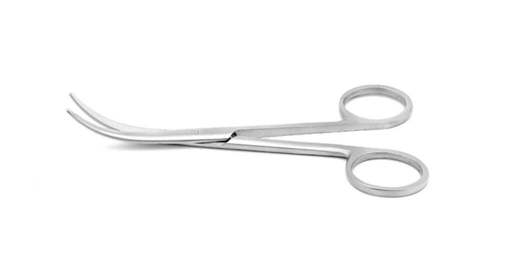 Enucleation Scissors – Strong Curve, Precision Surgical Instrument for Orbital Surgery