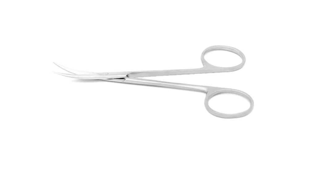 Iris Scissors Curved – 11.5 cm | Extended-Length Surgical Scissors for Precise Curved Cutting