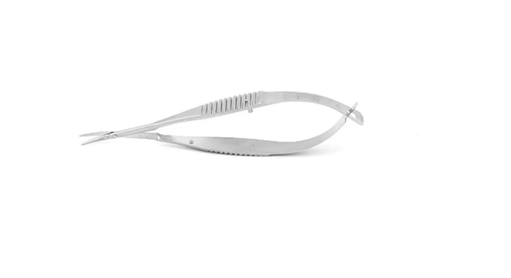 McPherson-Vannas Curved Scissors – Fine Precision Surgical Tool for Ophthalmic Procedures